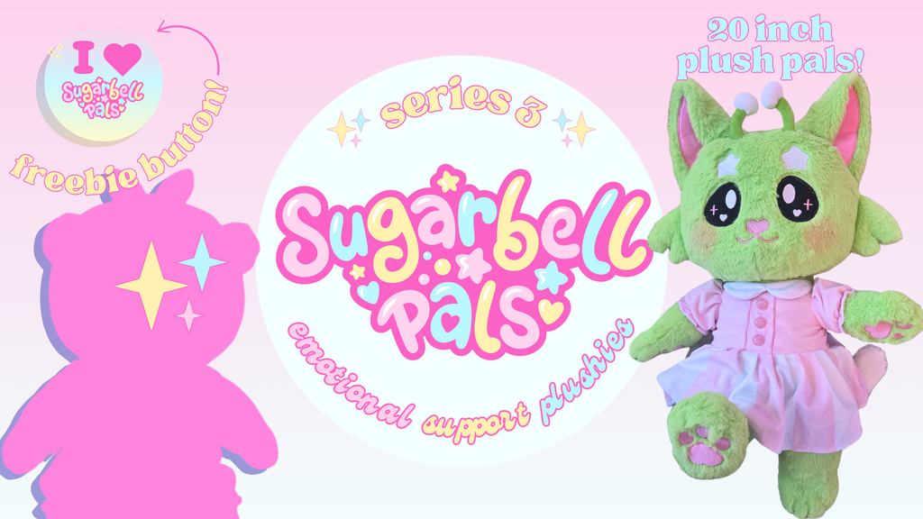 Sugarbell Pals: Emotional Support plushies Series 3