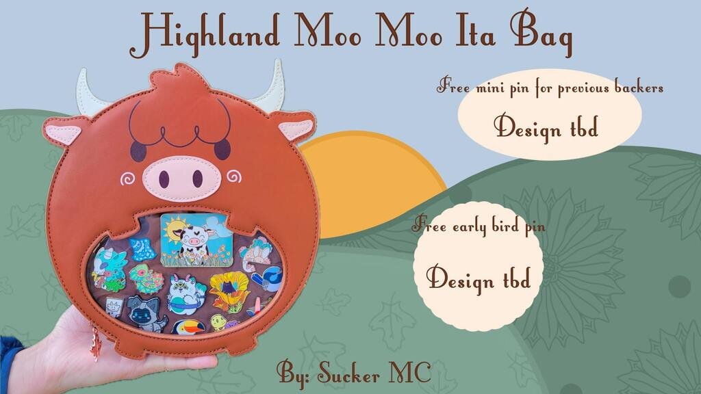 Highland Moo Moo Ita Bag