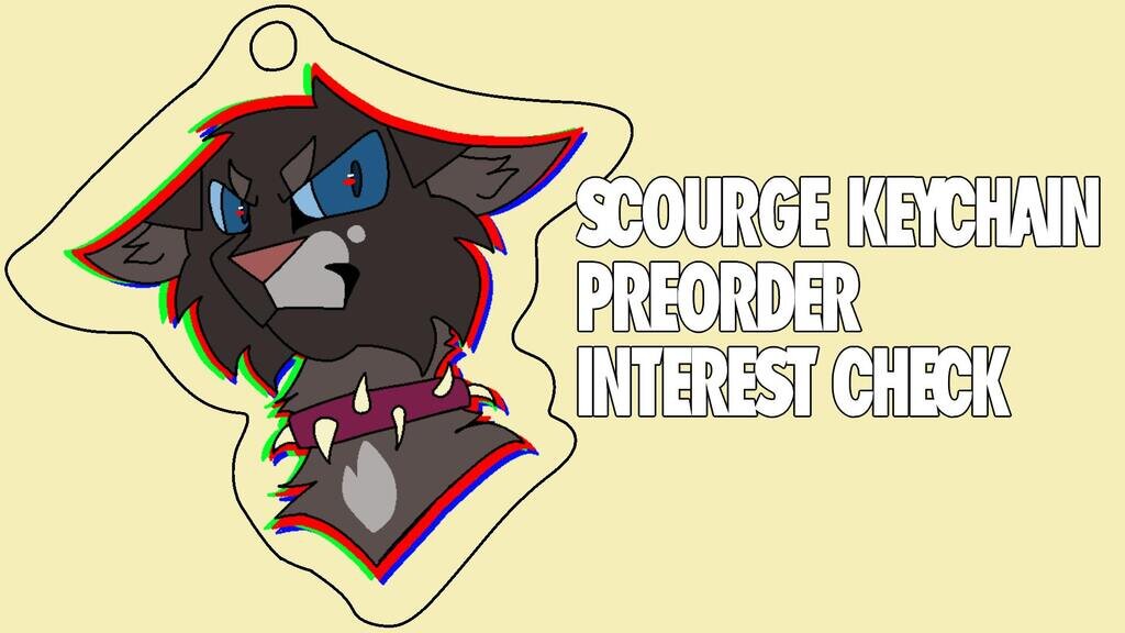 Warrior Cats - Scourge 2'' Acrylic Charm