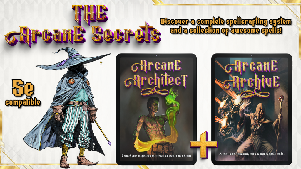 The Arcane Secrets: A DIY System to Spellcrafting [5e]