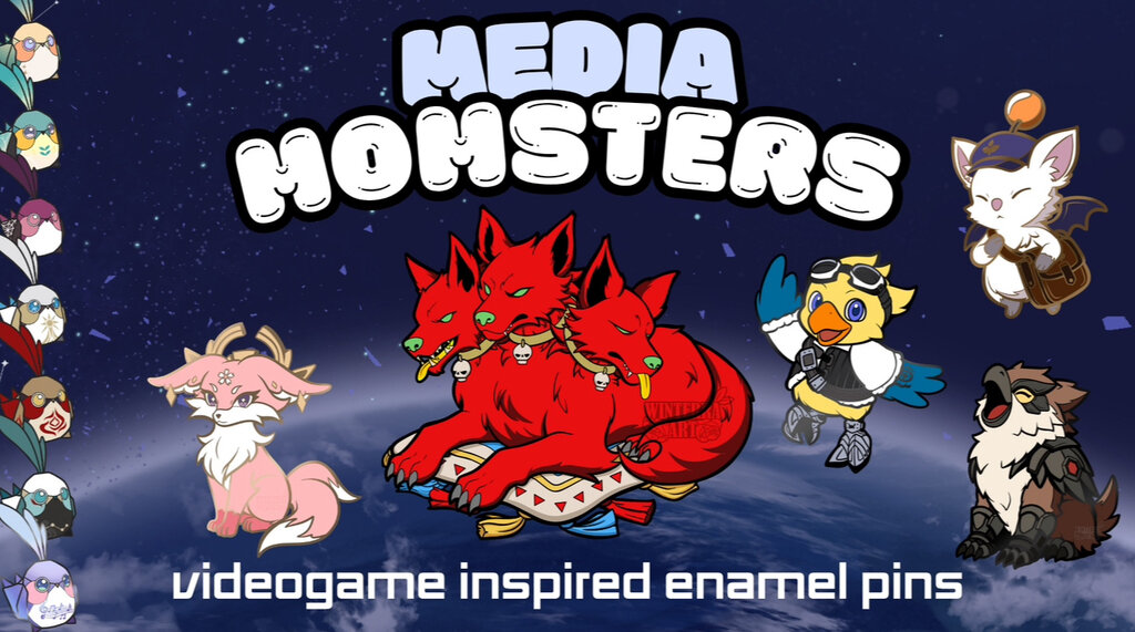 Media Monsters: Video Game Inspired Monsters, Beasts, and Eikons.