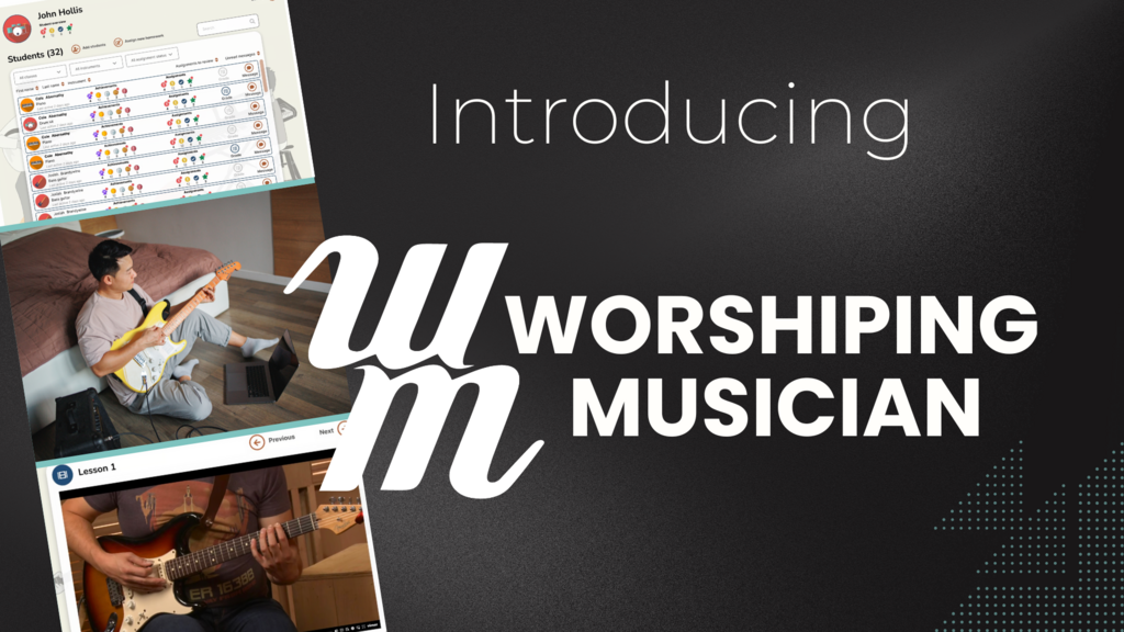 Worshiping Musician