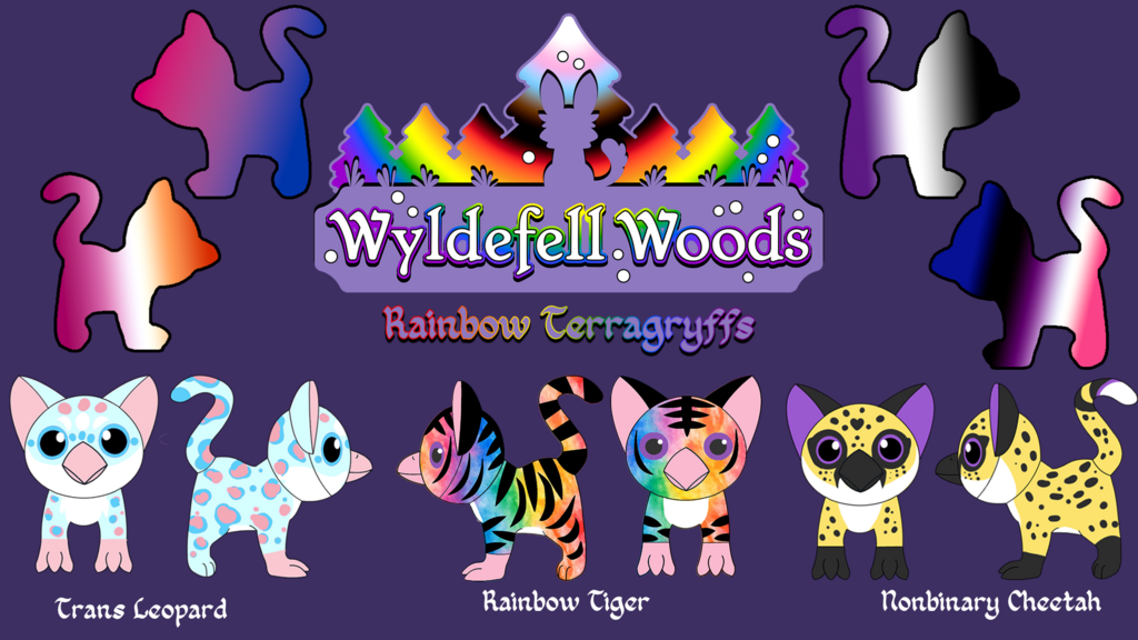 Wyldefell Woods - Rainbow Terragryffs