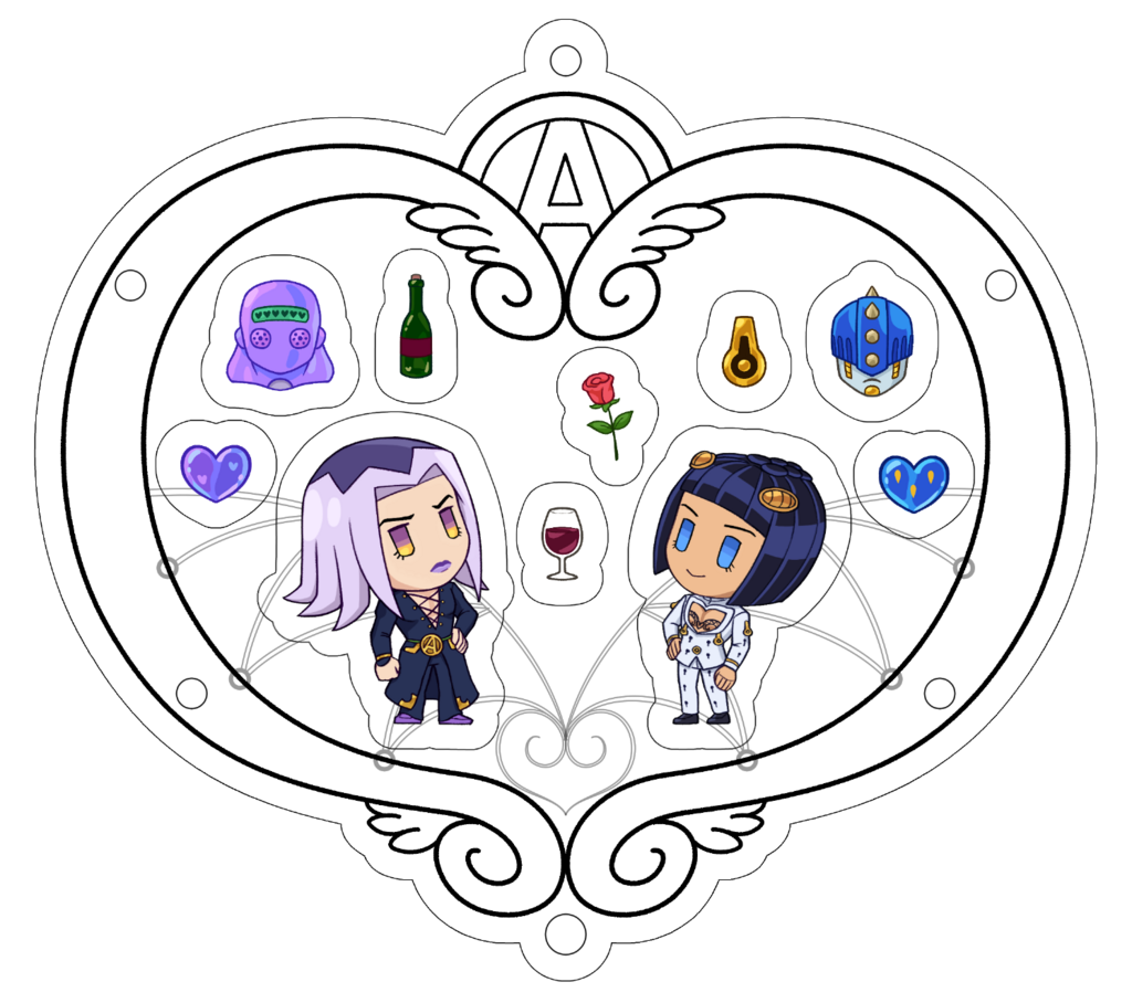 BruAbba Shaker Charm + AU Inserts