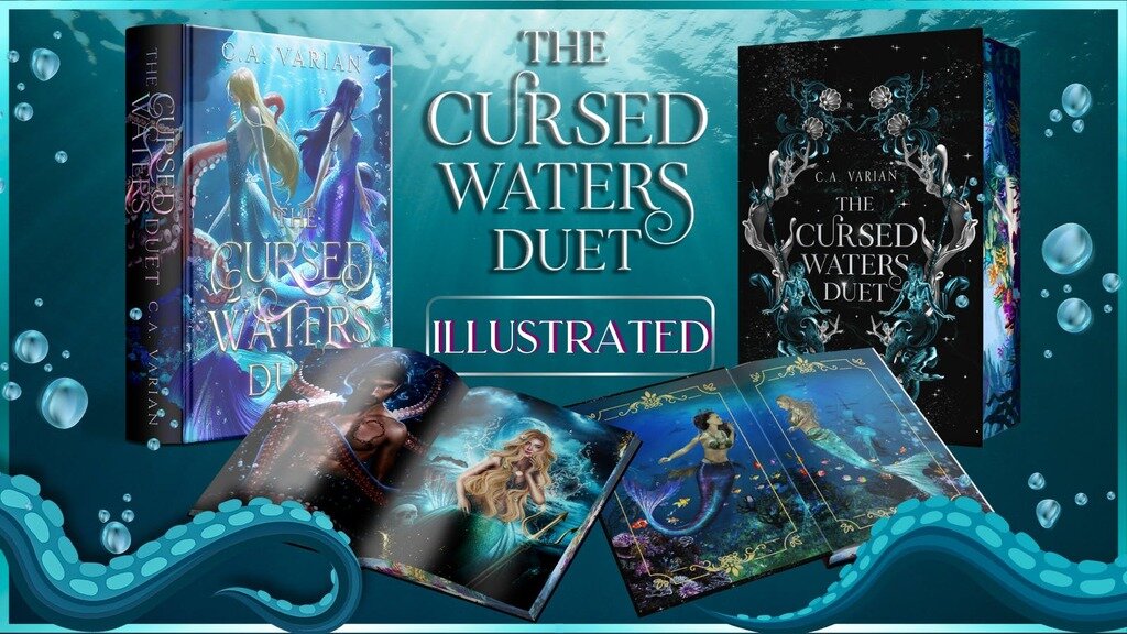 Cursed Waters Duet | Dark Mermaids, Spicy Love, Tons of Art!