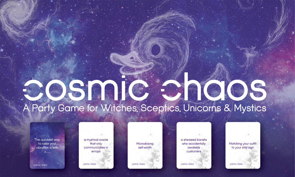 Cosmic Chaos – A Party Game for Witches, Unicorns & Mystics