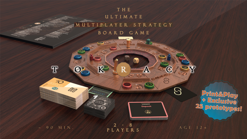 TOKRACY - The ultimate multiplayer strategy board game