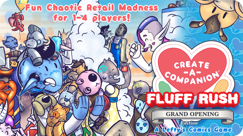 Create-A-Companion: The Fast-Paced Plushie Making Card Game!