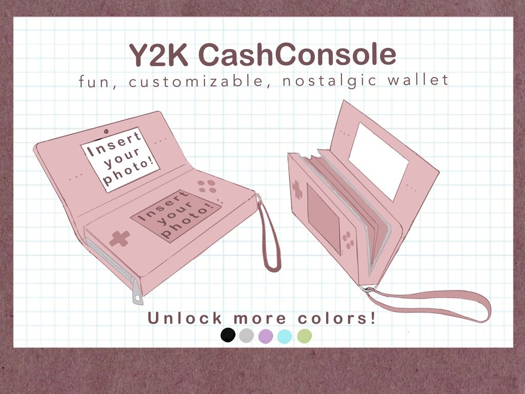 Y2K CashConsole: a fun, customizable, nostalgic wallet