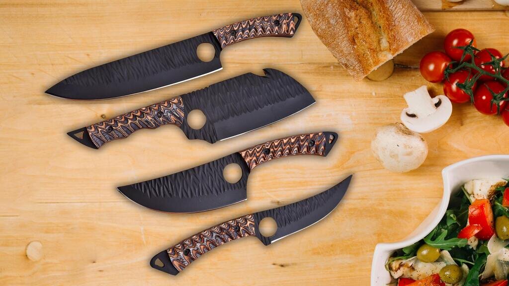 Handcrafted Chef Knife Set – Razor Sharp & Ergonomic Grip