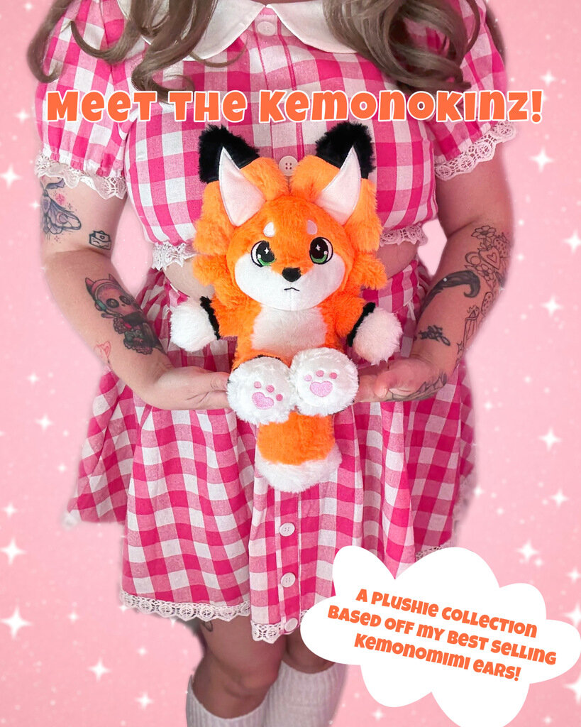Kemonokinz Fox Plushie