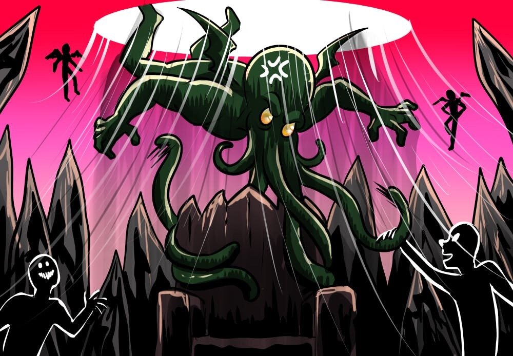 Cthulhu Inc - Comedic Eldritch Comic