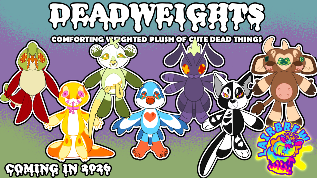 Deadweights - Creepy Cute Weighted Plush