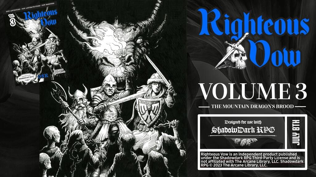 Righteous Vow Volume 3: The Mountain Dragon's Brood
