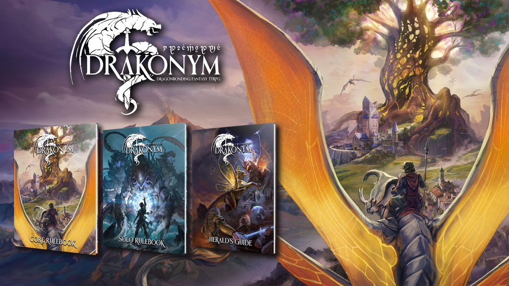Drakonym - A Narrative-First Dragonbonding TTRPG