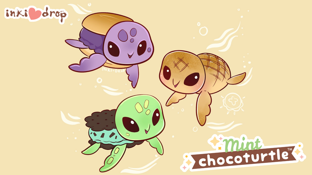 Mint Chocoturtle & Pals Plush
