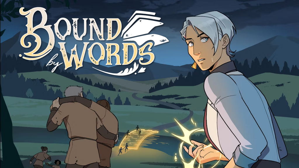 Sapphic Fantasy Romance Comic: Bound by Words