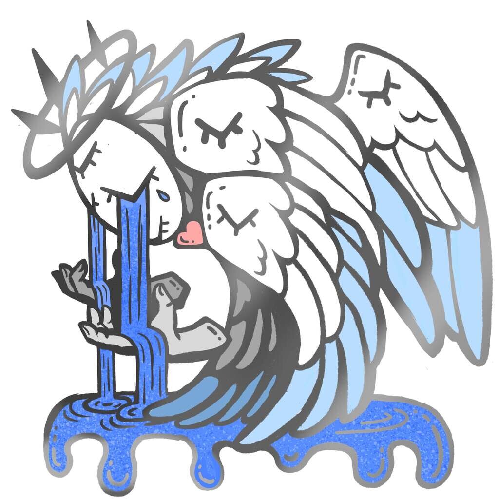 Angel Compendium | Biblically Accurate Themed Enamel Pin set