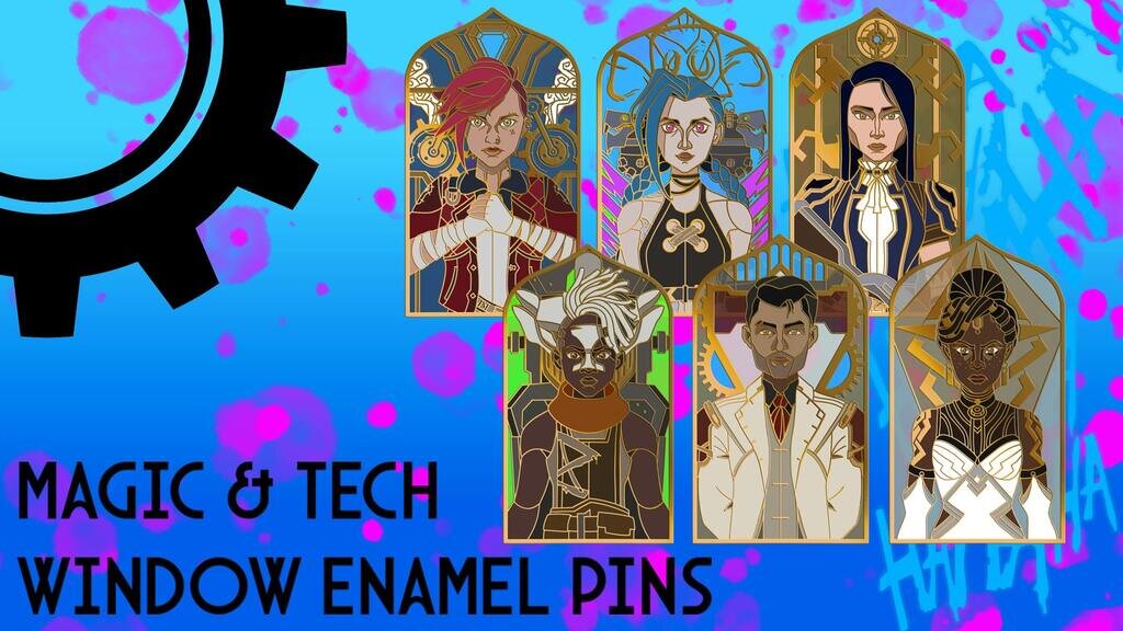 Magic and Tech Window Pins