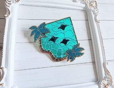Aquatic Portals | Aquatic Creature Themed Enamel Pin set