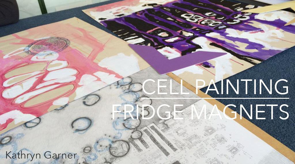 Cell Painting Fridge Magnets