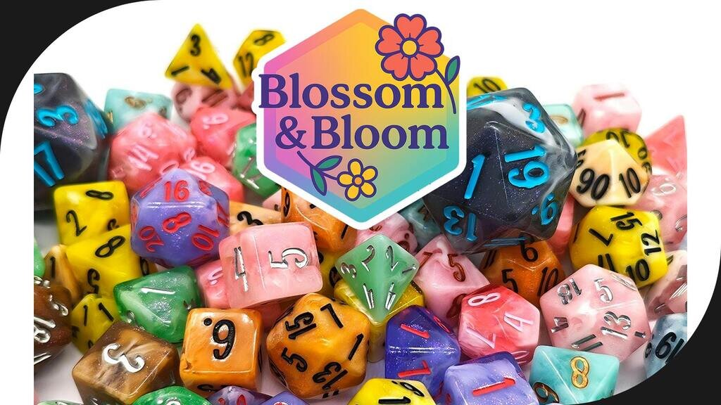 Blossom & Bloom: 7-Die RPG Set