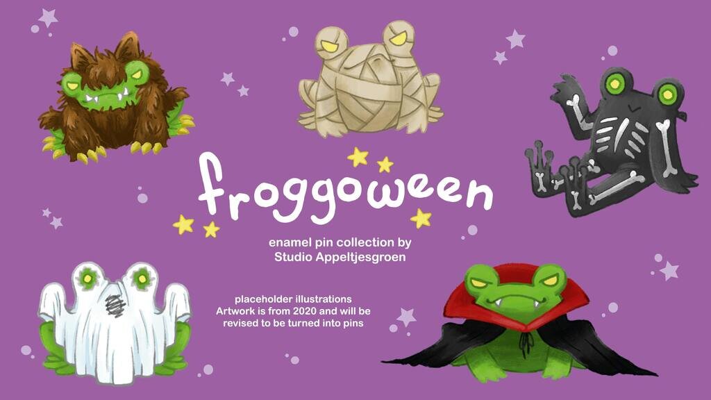 Froggoween - Scary frogs