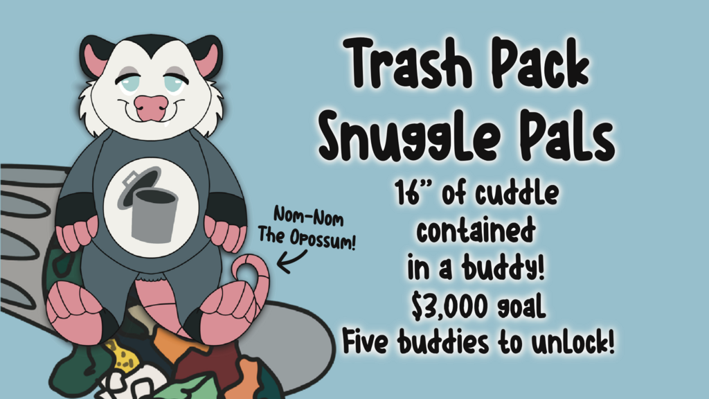 Trash Pack Snuggle Pals