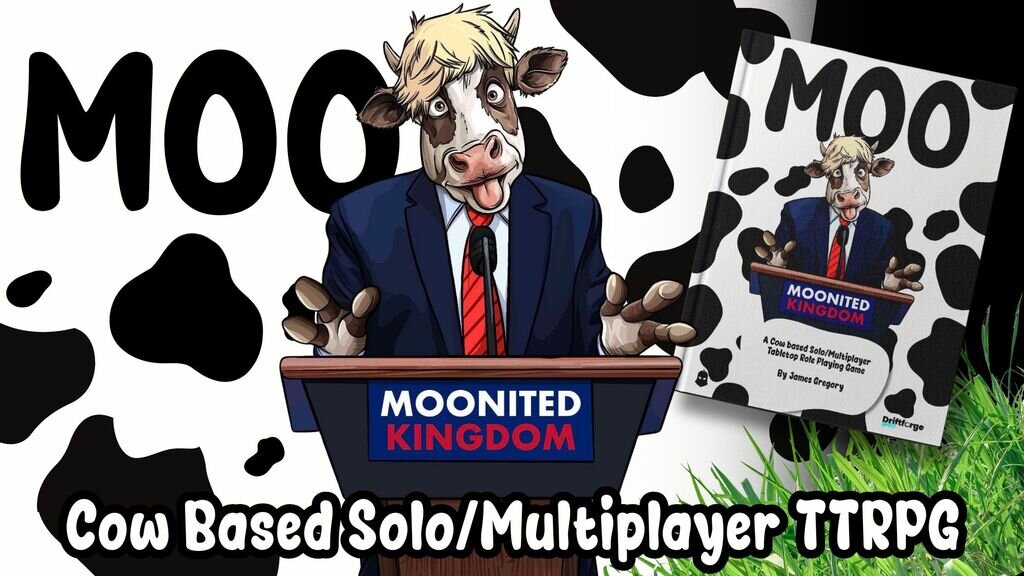 MOO - A Cow Based Solo/Multiplayer TTRPG