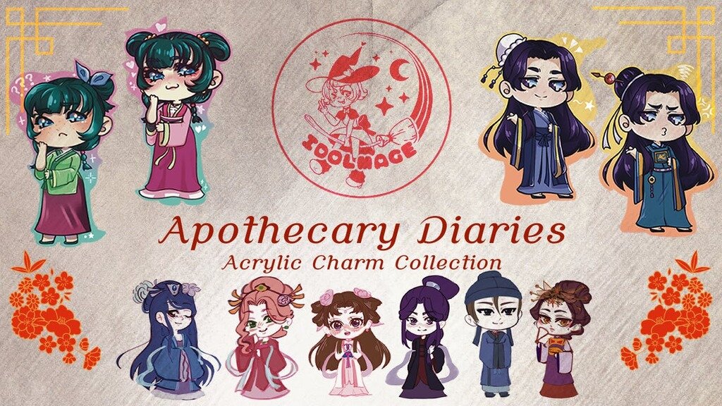 Apothecary Diaries Acrylic Charm Collection