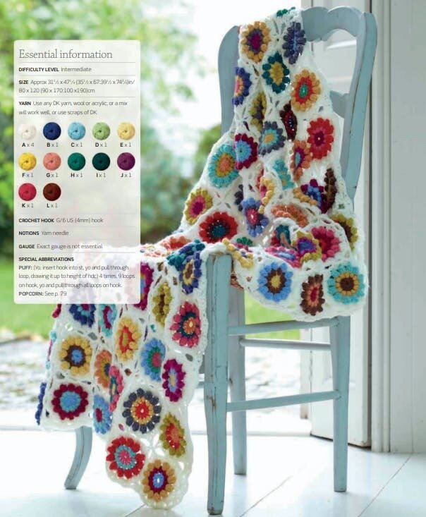 Featuring crochet patterns, yarn, product and, book reviews