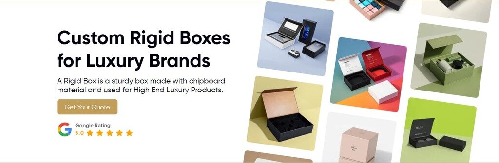 Custom Rigid Boxes for Luxury Brands