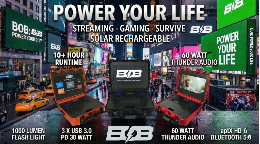 BOB Power Stream- Life Without Limits