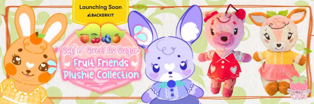 'Soft n Sweet as Sugar' Fruit Friends Plushies
