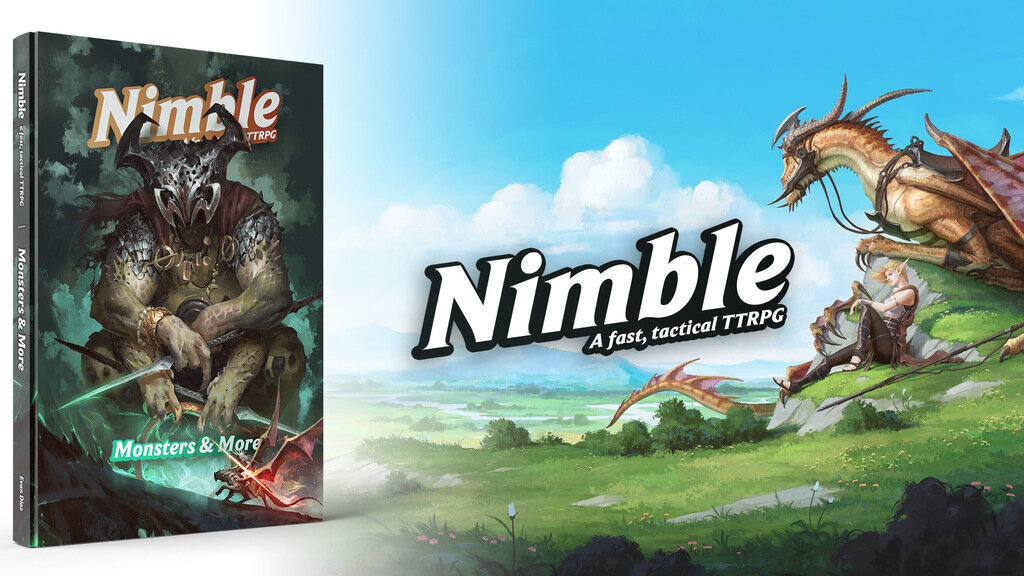 Monsters & More: Nimble TTRPG Reprint and Expansion