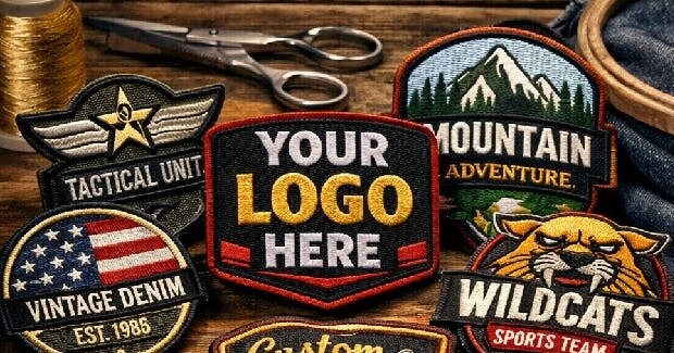 Custom Embroidery patches and Vector Conversion Services