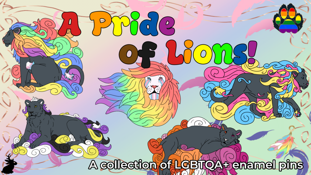A pride of lions!