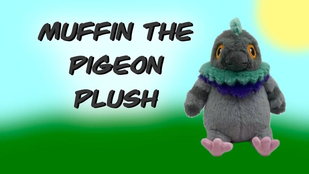 Muffin the pigeon plush