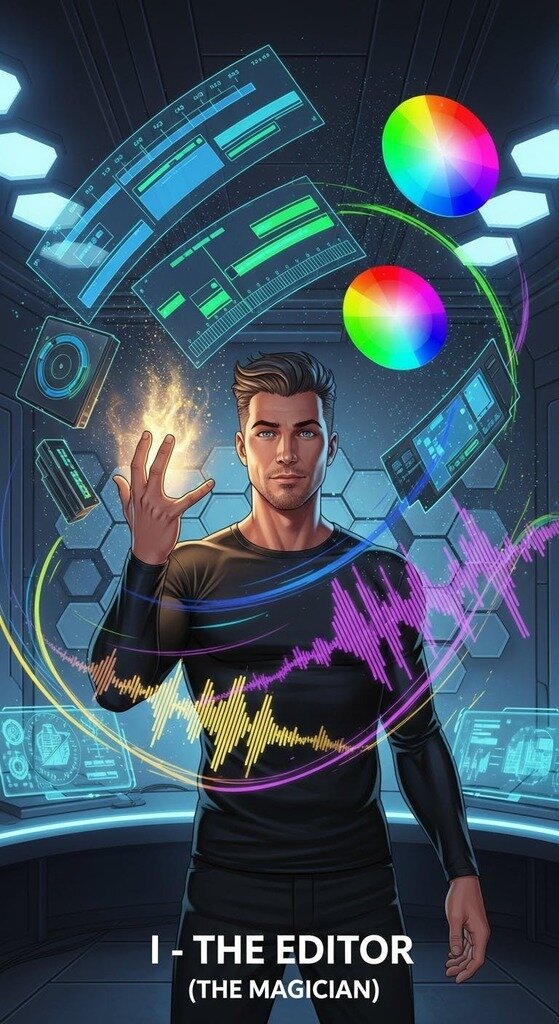 Content creator tarot and oracle deck