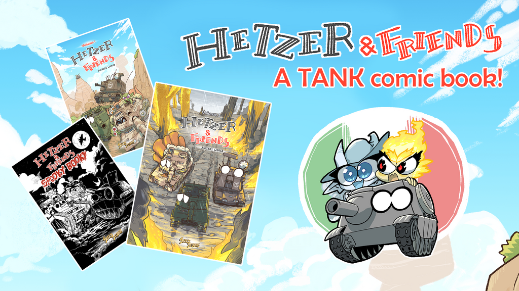 Hetzer & Friends - A TANK comic book