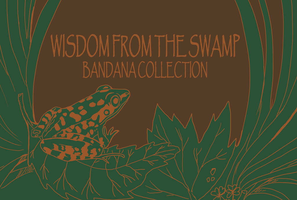 Wisdom of the Swamp Bandana Scarf Collection