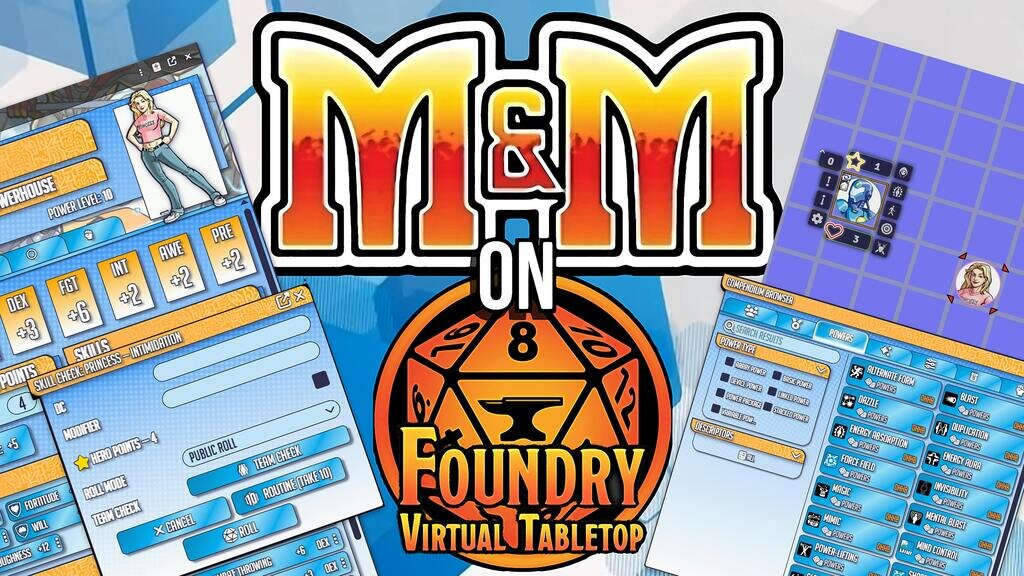 Mutants & Masterminds on Foundry VTT