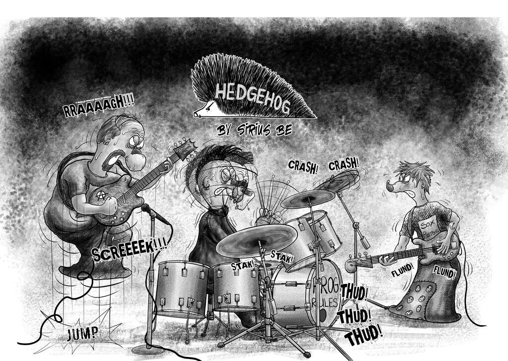 HEDGEHOG - The comic that will PUNK your socks out!