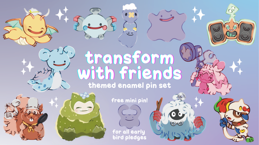 transform with friends .✦ ݁˖