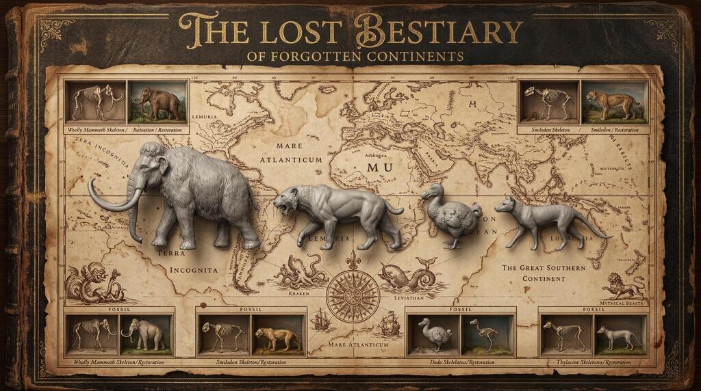The Lost Bestiary: 3D Printable Extinct Animals - STL files