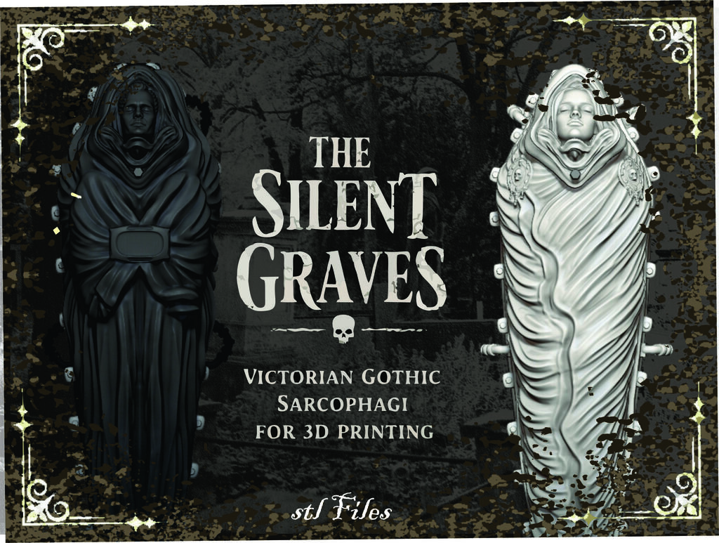 The Silent Graves - Victorian Gothic Sarcophagi for Tabletop