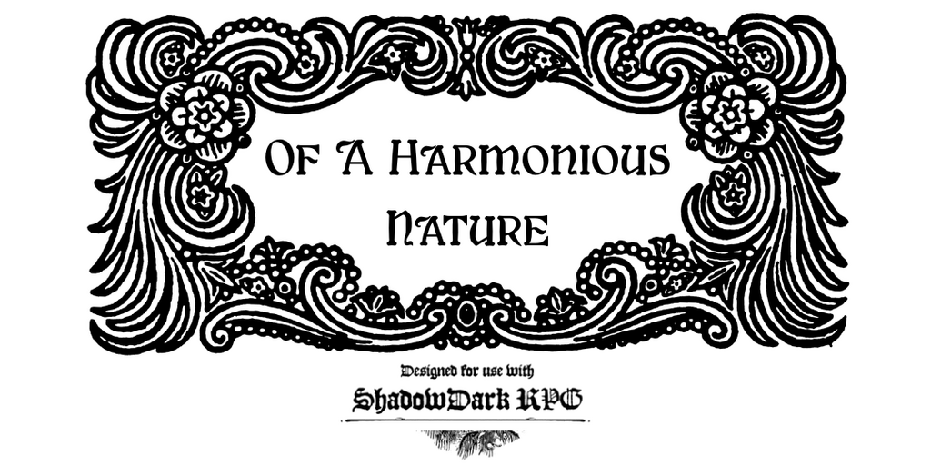 Of A Harmonious Nature