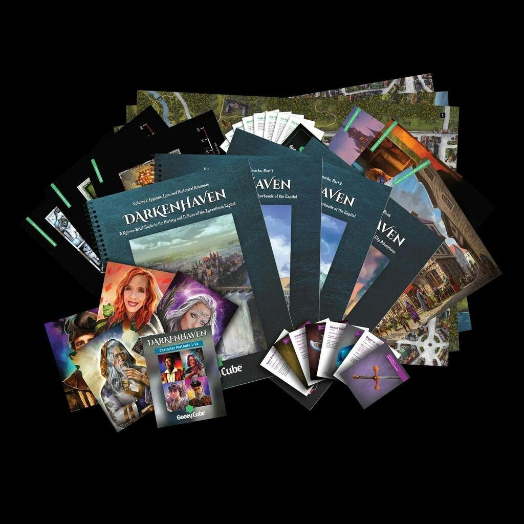 Darkenhaven — ENNIE Award-Winning City of Intrigue