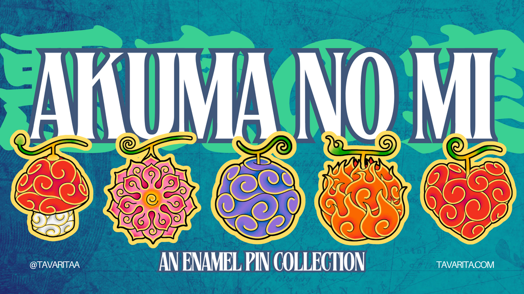 Akuma no Mi: An Enamel Pin Collection