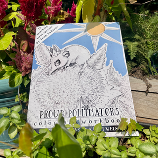 Proud Pollinators Coloring & Spread Book
